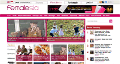 Desktop Screenshot of femalesia.com